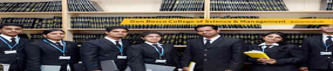 (DBCSM) Don Bosco College of Science and Management