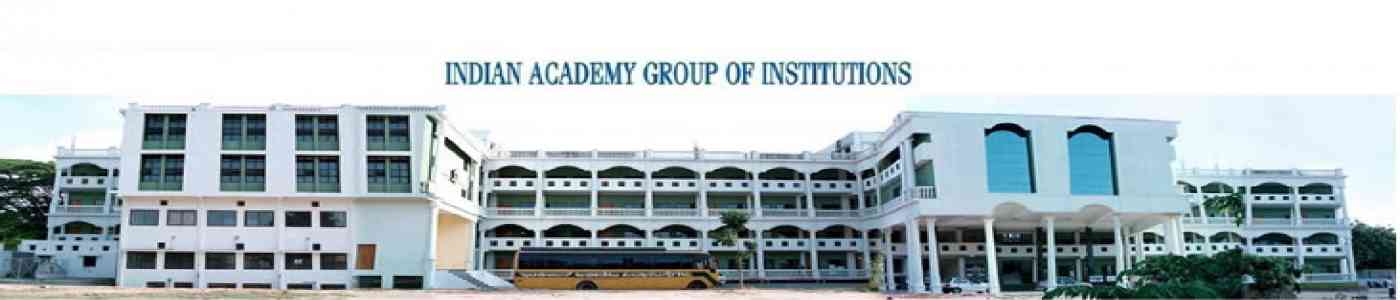  (IASMS) Indian Academy School of Management Studies
