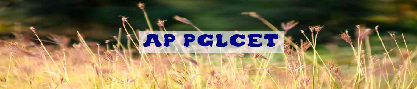 AP PGLCET 2026