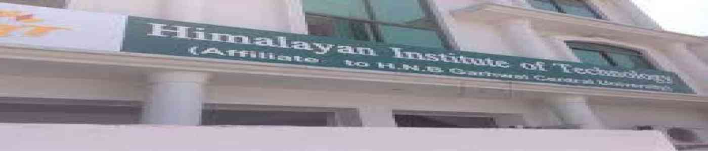 (HIT) Himalayan Institute of Technology
