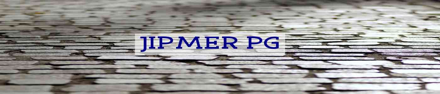 JIPMER PG 2026