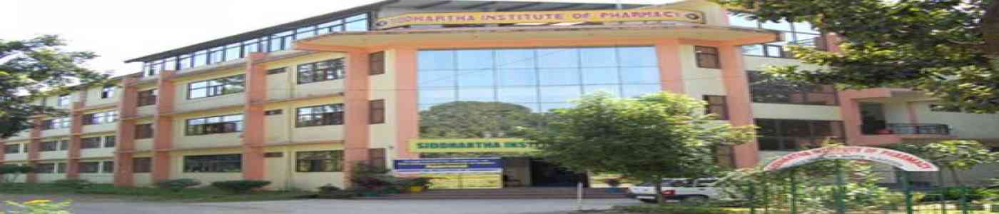  (SIP) Siddhartha Institute of Pharmacy
