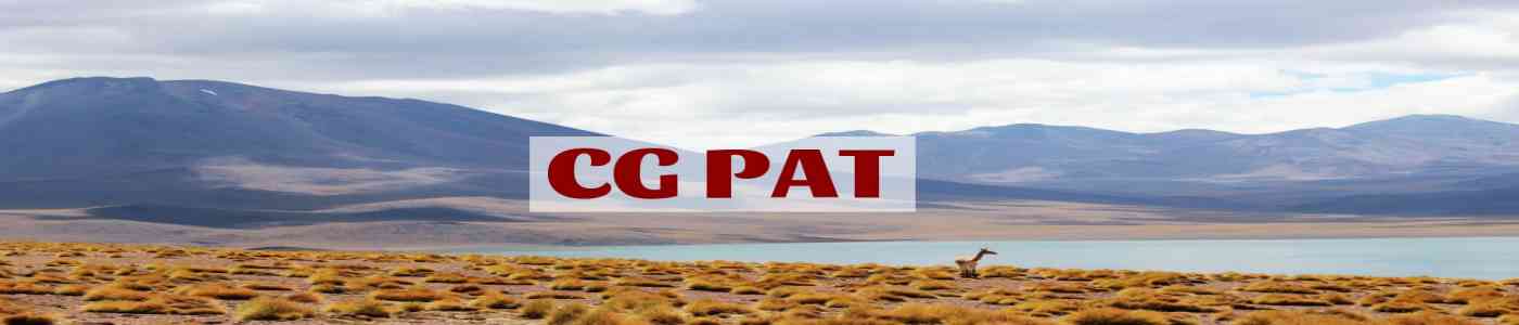CG PAT 2026