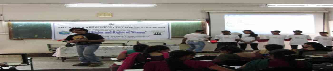 SMT Kapila Khandwala College of Education, Mumbai