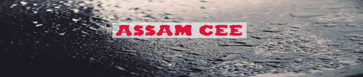 ASSAM CEE 2026