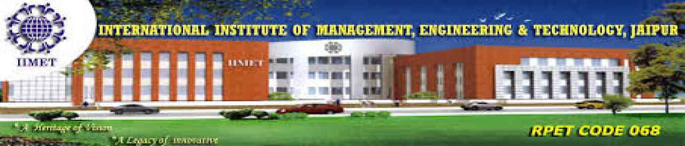 (IIMET) International Institute of Management Engineering & Technology