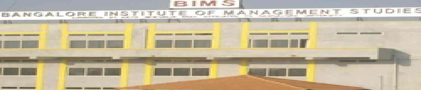 (BIMS BANGALORE) Bangalore Institute of Management Studies 