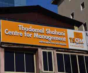 (TSCFM) Thadomal Shahani Centre for Management 