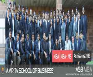 (ASB) Amrita School of Business - Department of Management Studies 