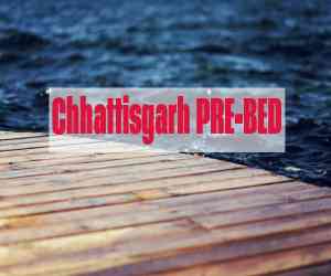 CHHATTISGARH PRE BED 2026