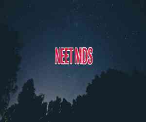 NEET MDS 2026