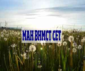 MAH BHMCT CET 2026