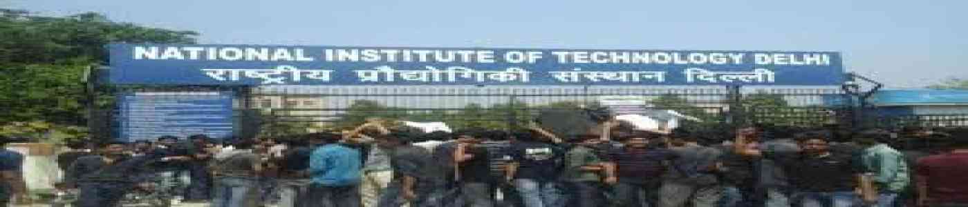 (NIT DELHI) National Institute of Technology (NIT DELHI) National Institute of Technology