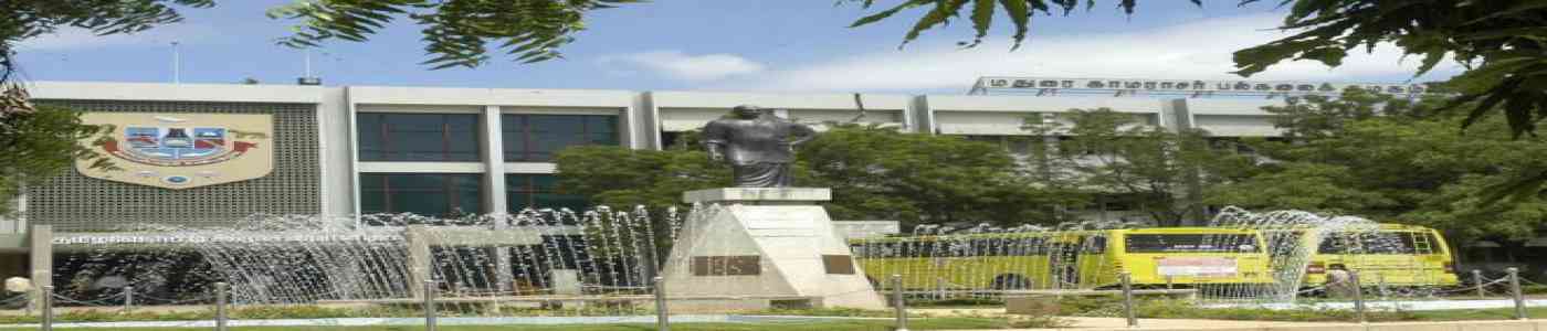 Madurai Kamaraj University Madurai Kamaraj University