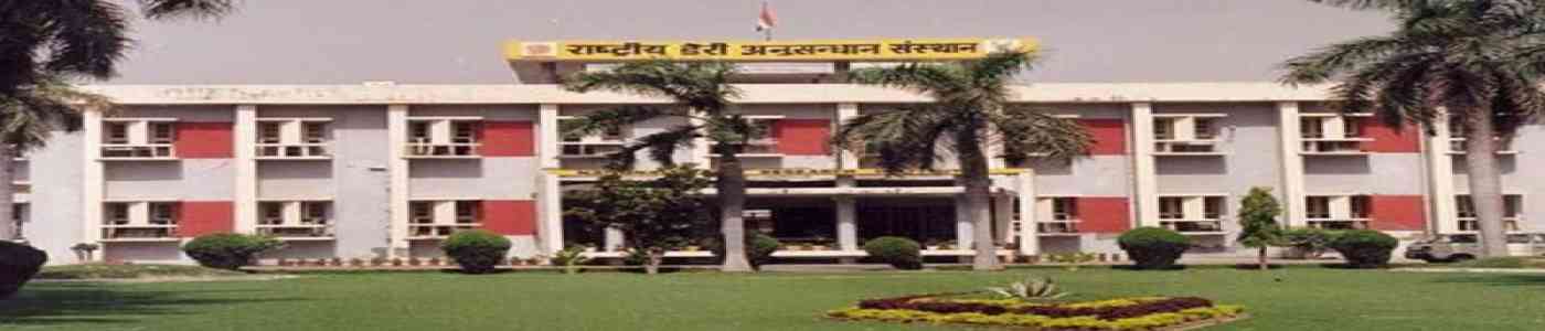 National Dairy Research Institute National Dairy Research Institute