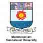 Manonmaniam Sundaranar University Manonmaniam Sundaranar University