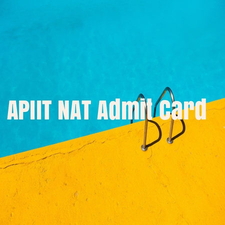 APIIT NAT Admit Card 