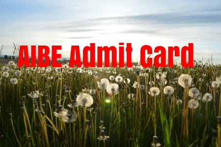 AIBE Admit Card 