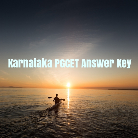Karnataka PGCET Answer Key 
