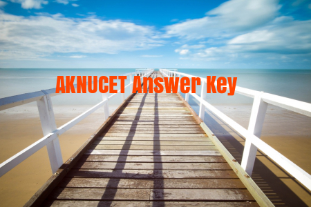 AKNUCET Answer Key