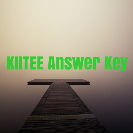 KIITEE Answer Key 