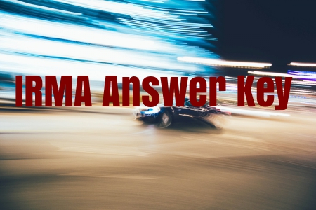 IRMA Answer key