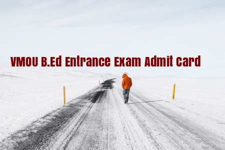 VMOU B.Ed Entrance Exam Admit Card