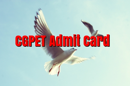 CGPET Admit Card