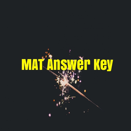 MAT Answer Key 