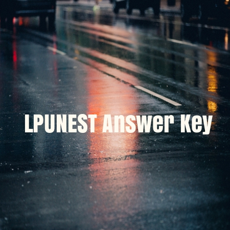 LPUNEST Answer Key
