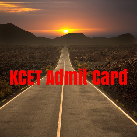 KCET Admit card