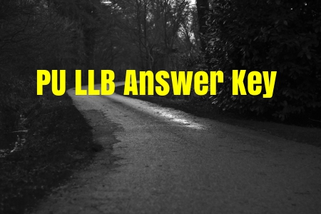 PU LLB Answer Key 