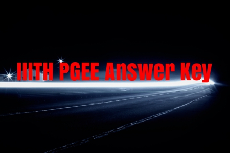 IIITH PGEE Answer Key