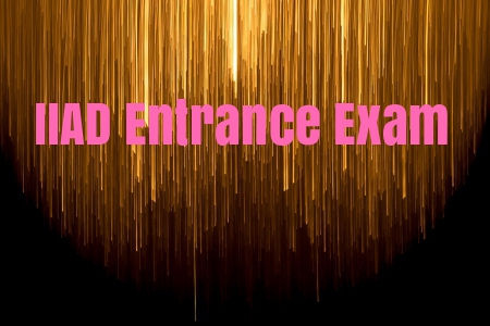 IIAD Entrance Exam