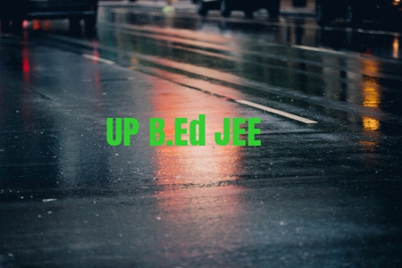 UP B.Ed JEE