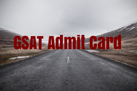 GSAT Admit Card